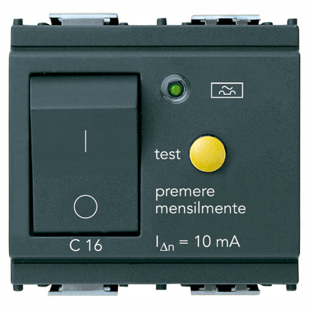 Vimar Idea RCBO Circuit Breaker, 1P+N, 120-230V, 50-60Hz, IP40, 2 Modules — Quality Boat Parts