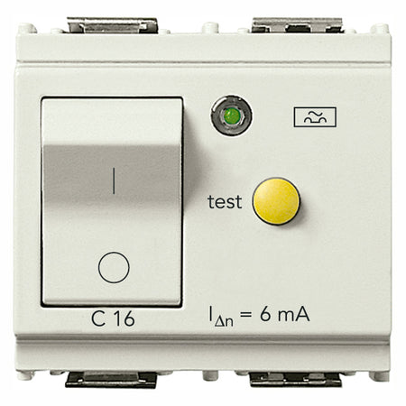 Vimar Idea RCBO Circuit Breaker, 1P+N, 120-230V, 50-60Hz, IP40, 2 Modules — Quality Boat Parts