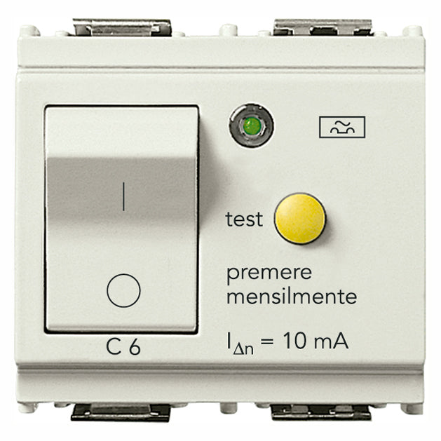 Vimar Idea RCBO Circuit Breaker, 1P+N, 120-230V, 50-60Hz, IP40, 2 Modules — Quality Boat Parts