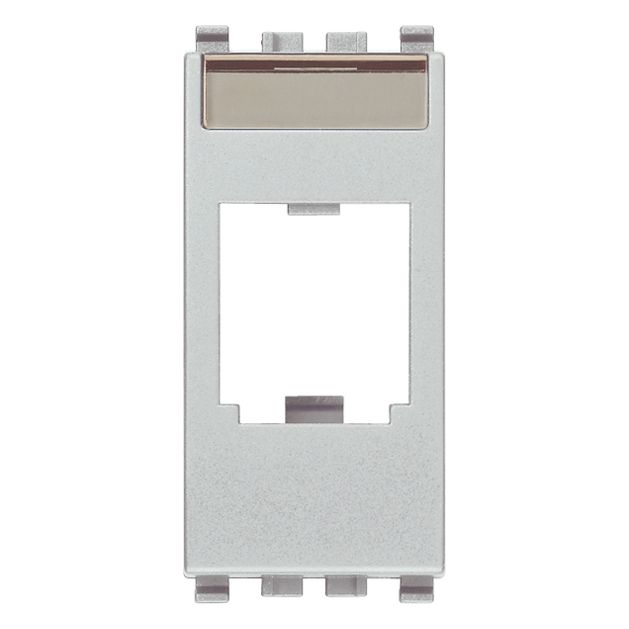 Vimar Eikon MINI-COM Panduit Adaptor, 22.3 x 49 x 20.5 mm, Label Space — Quality Boat Parts