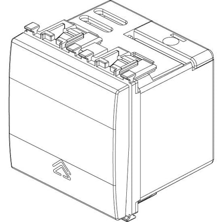 Vimar Eikon Master Dimmer, 230V, 500W/VA, 2 Module, Push Button Control — Quality Boat Parts