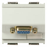 Vimar Idea 9-Pin SUB-D Socket Connector, Solder, 2 Modules, IP20 — Quality Boat Parts