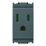 Vimar Idea SICURY USA Socket Outlet, 2P+E, 15A, 127V, IP20, Flush Mount — Quality Boat Parts