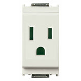 Vimar Idea SICURY USA Socket Outlet, 2P+E, 15A, 127V, IP20, Flush Mount — Quality Boat Parts