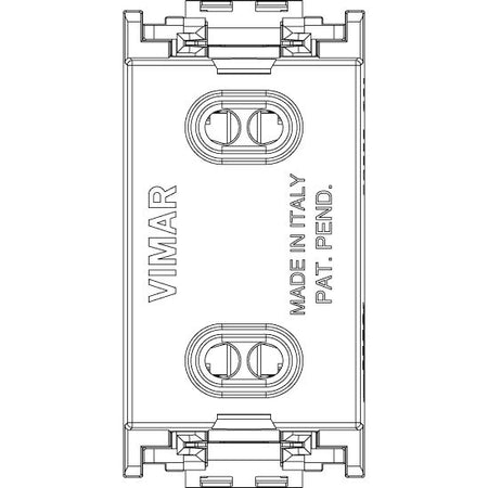 Vimar Idea 2P USA+EU Socket Outlet, 250V, IP20, Flush Mount, Screw Terminal — Quality Boat Parts
