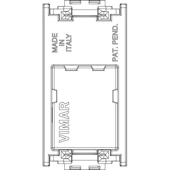 Vimar Idea Netsafe RJ45 Phone Jack, 8/8, Screw Terminals — Quality Boat Parts