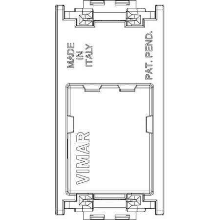 Vimar Idea Netsafe RJ45 Phone Jack, 8/8, Screw Terminals — Quality Boat Parts