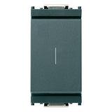 Vimar Idea Push Button, 1P NO, 16A 250V, NC Auxiliary Contact, Flush Mount, IP40 — Quality Boat Parts