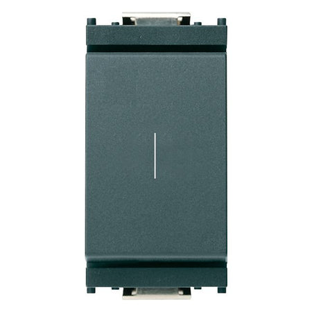 Vimar Idea Push Button, 1P NO, 16A 250V, NC Auxiliary Contact, Flush Mount, IP40 — Quality Boat Parts
