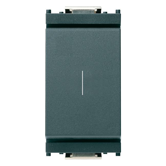 Vimar Idea Push Button, 1P NO, 16A 250V, NC Auxiliary Contact, Flush Mount, IP40 — Quality Boat Parts