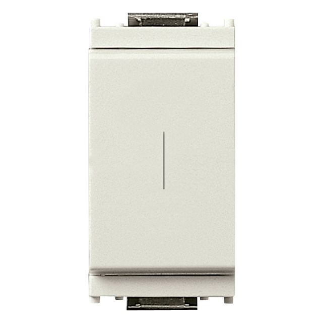 Vimar Idea Push Button, 1P NO, 16A 250V, NC Auxiliary Contact, Flush Mount, IP40 — Quality Boat Parts