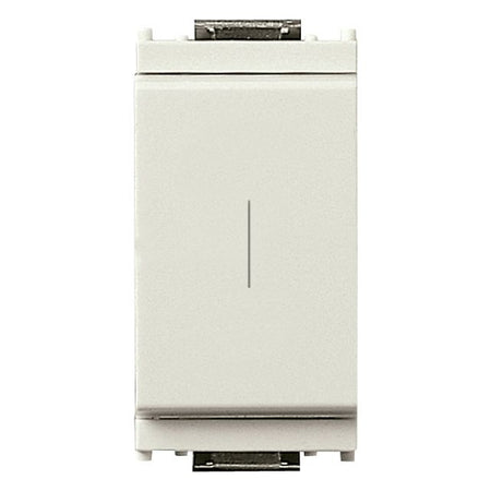 Vimar Idea Push Button, 1P NO, 16A 250V, NC Auxiliary Contact, Flush Mount, IP40 — Quality Boat Parts