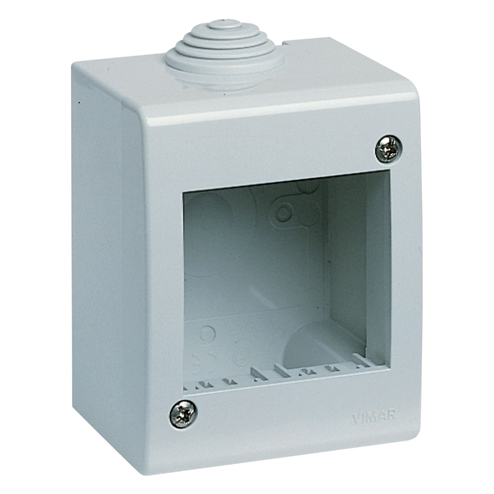 Vimar Idea/8000 IP40 Surface Enclosure, 2 Modules, Plastic — Quality Boat Parts