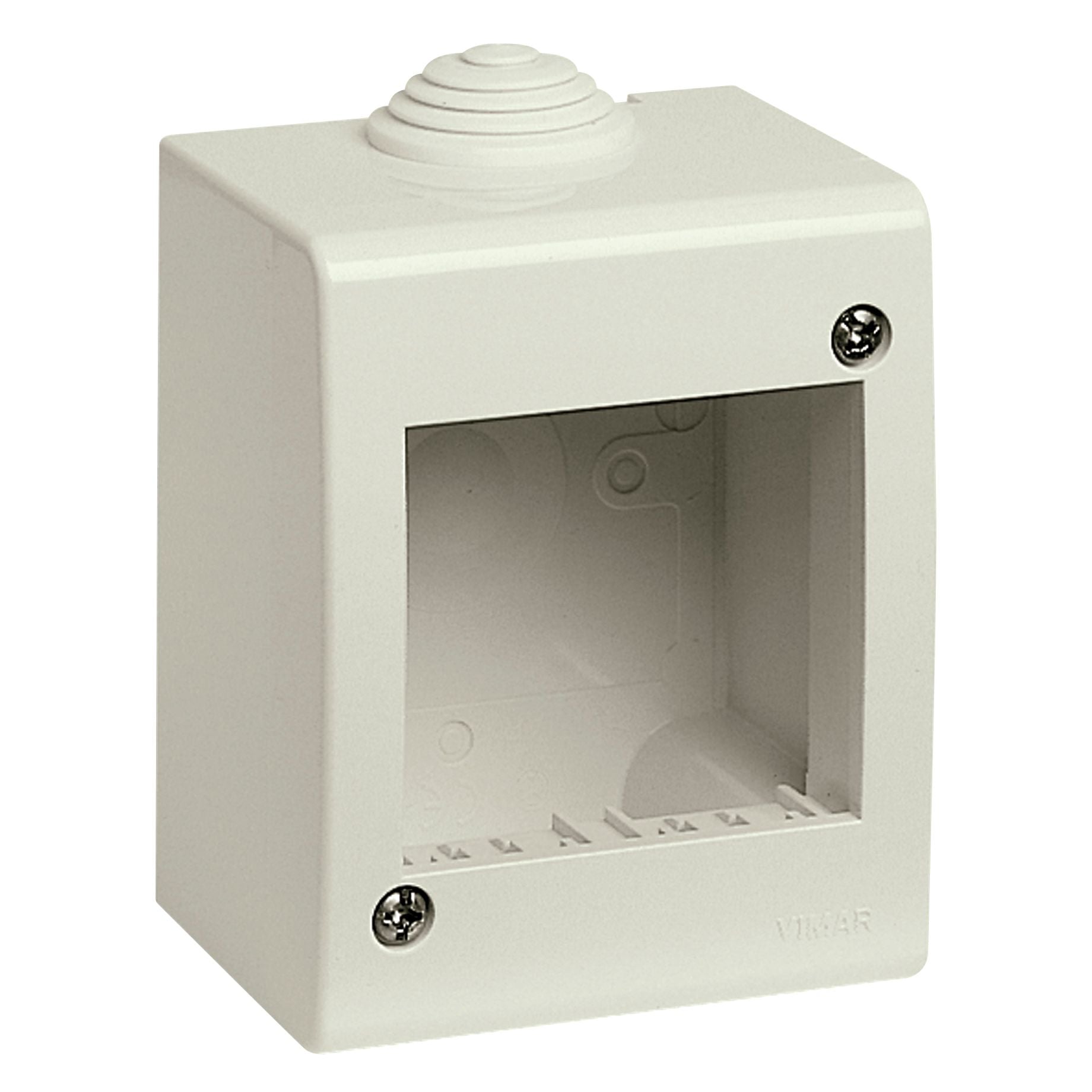 Vimar Idea/8000 IP40 Surface Enclosure, 2 Modules, Plastic — Quality Boat Parts