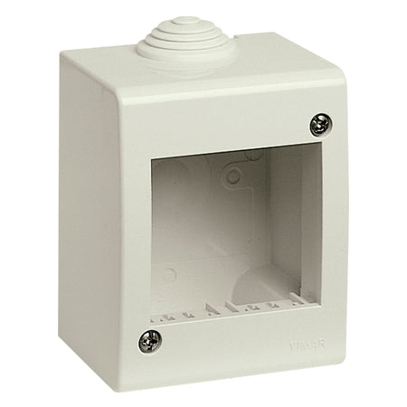 Vimar Idea/8000 IP40 Surface Enclosure, 2 Modules, Plastic — Quality Boat Parts