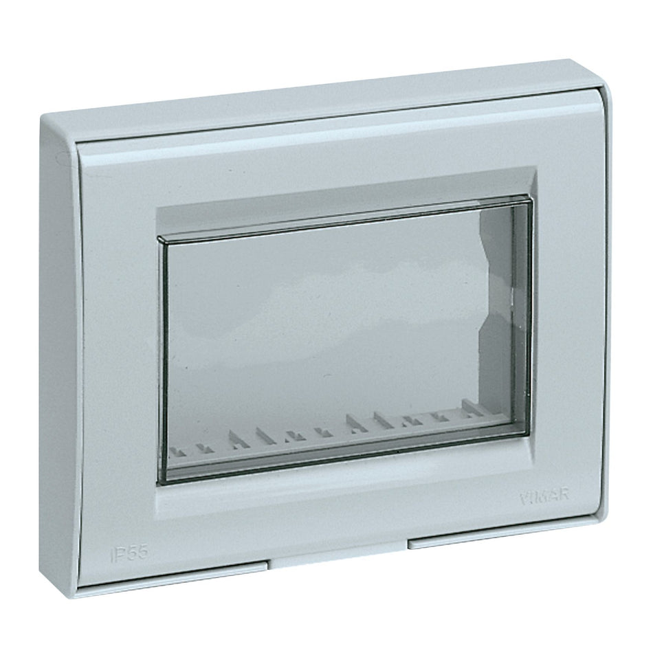 Vimar Idea/8000 IP55 Cover, 3-Module, 3 Adaptors Included — Quality Boat Parts
