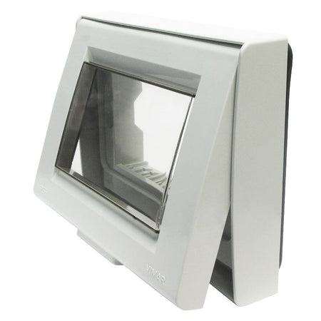 Vimar Idea/8000 IP55 Cover, 3-Module, 3 Adaptors Included — Quality Boat Parts