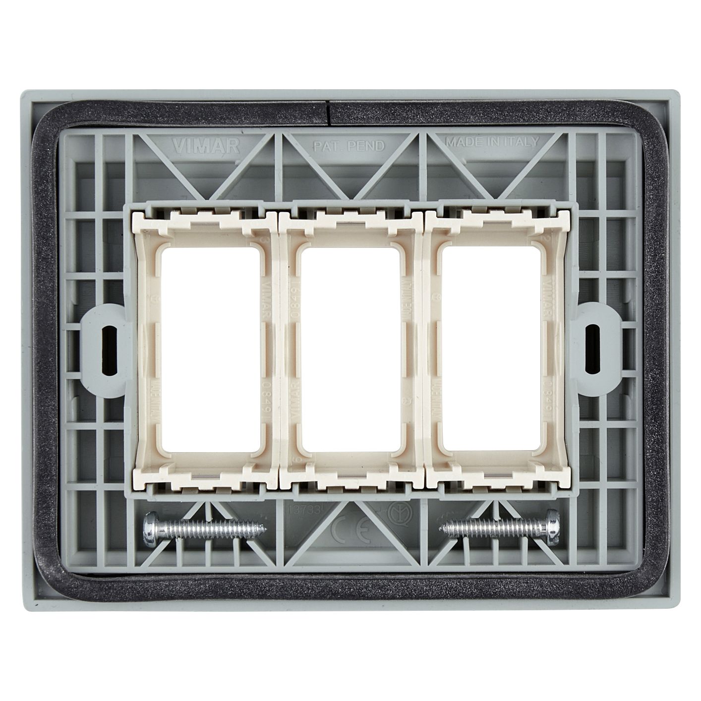 Vimar Idea/8000 IP55 Cover, 3-Module, 3 Adaptors Included — Quality Boat Parts