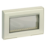 Vimar Idea/8000 4-Module IP55 Cover, 4 Adaptors for 8000 Standard Modules — Quality Boat Parts