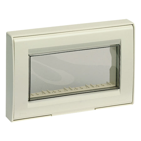 Vimar Idea/8000 4-Module IP55 Cover, 4 Adaptors for 8000 Standard Modules — Quality Boat Parts