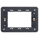 Vimar Eikon Mounting Frame and Protection Cover, 3-Module — Quality Boat Parts
