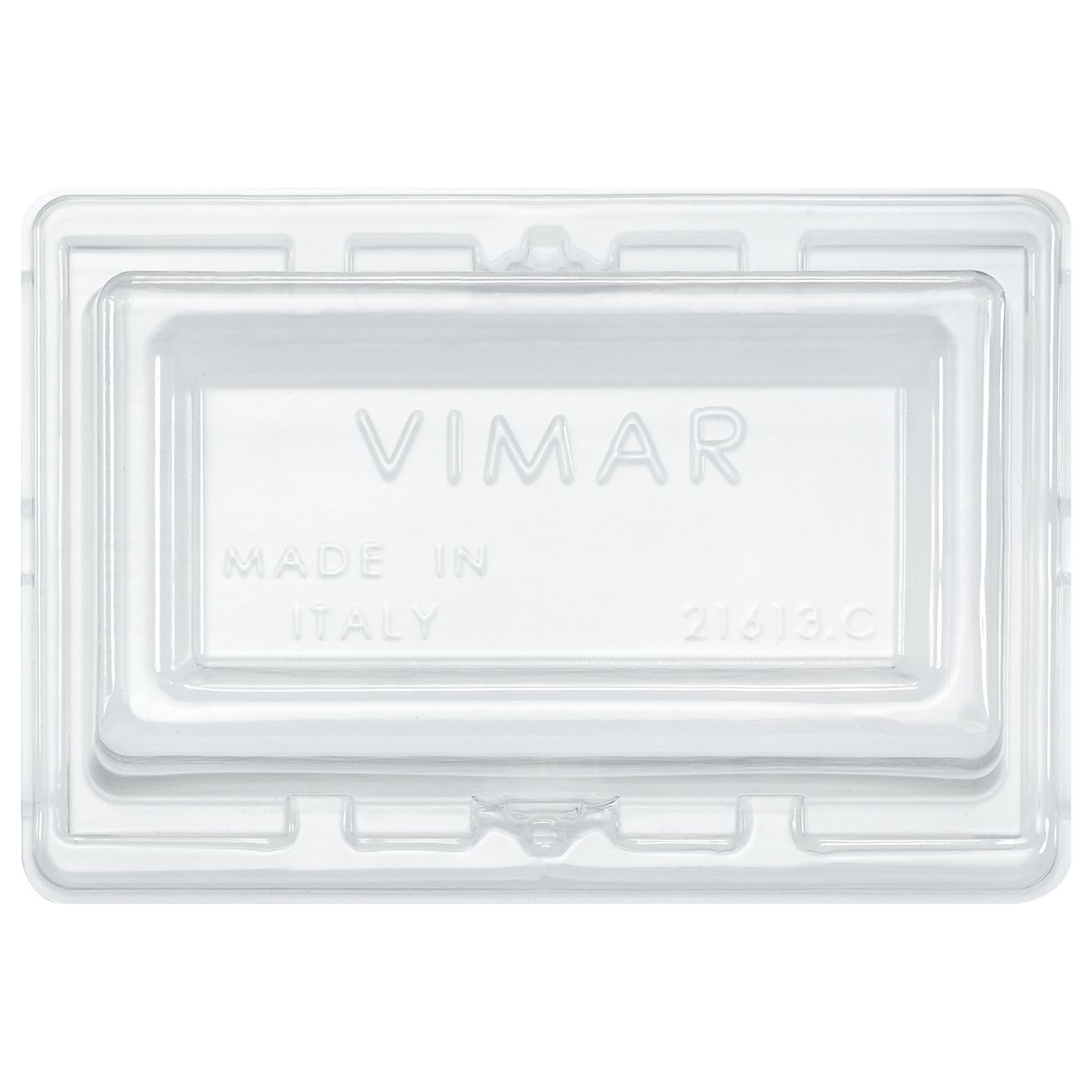 Vimar Eikon Mounting Frame and Protection Cover, 3-Module — Quality Boat Parts