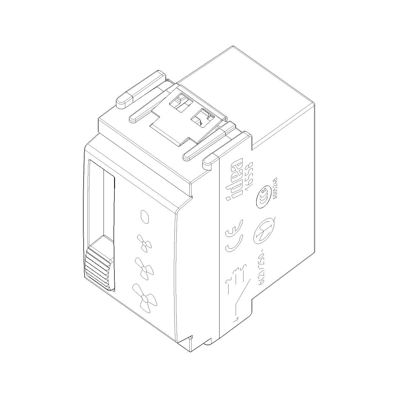 Vimar Idea Slide Switch, 1P, 6(2)A, 250V, 4 Positions, IP40 — Quality Boat Parts