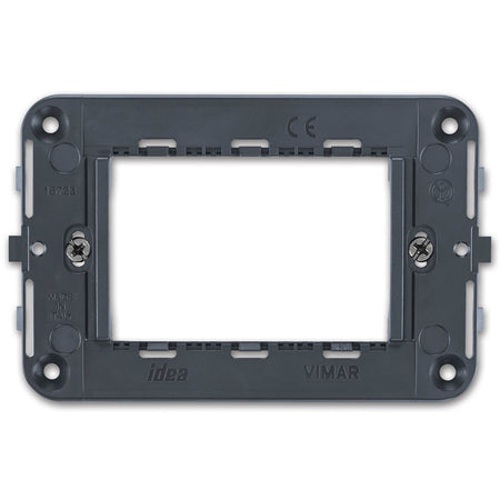 Vimar Idea 3-Module Mounting Frame, For 2-Module Arké Devices, For Idea Cover Plates, For 3-Module Mounting Boxes — Quality Boat Parts