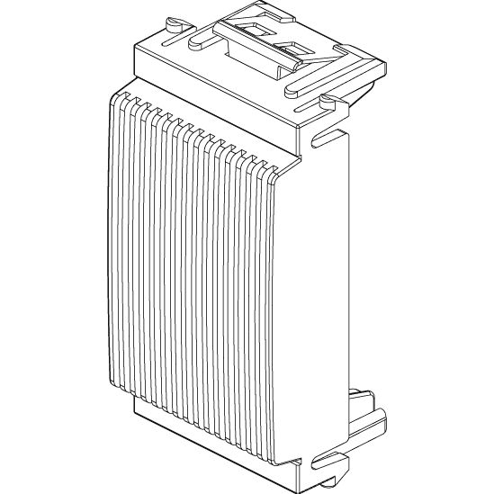 Vimar Idea Blank Module, Grooved Front, 1 Module, Halogen-Free — Quality Boat Parts