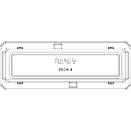Vimar Eikon Mounting Frame and Protection Cover, 7M — Quality Boat Parts