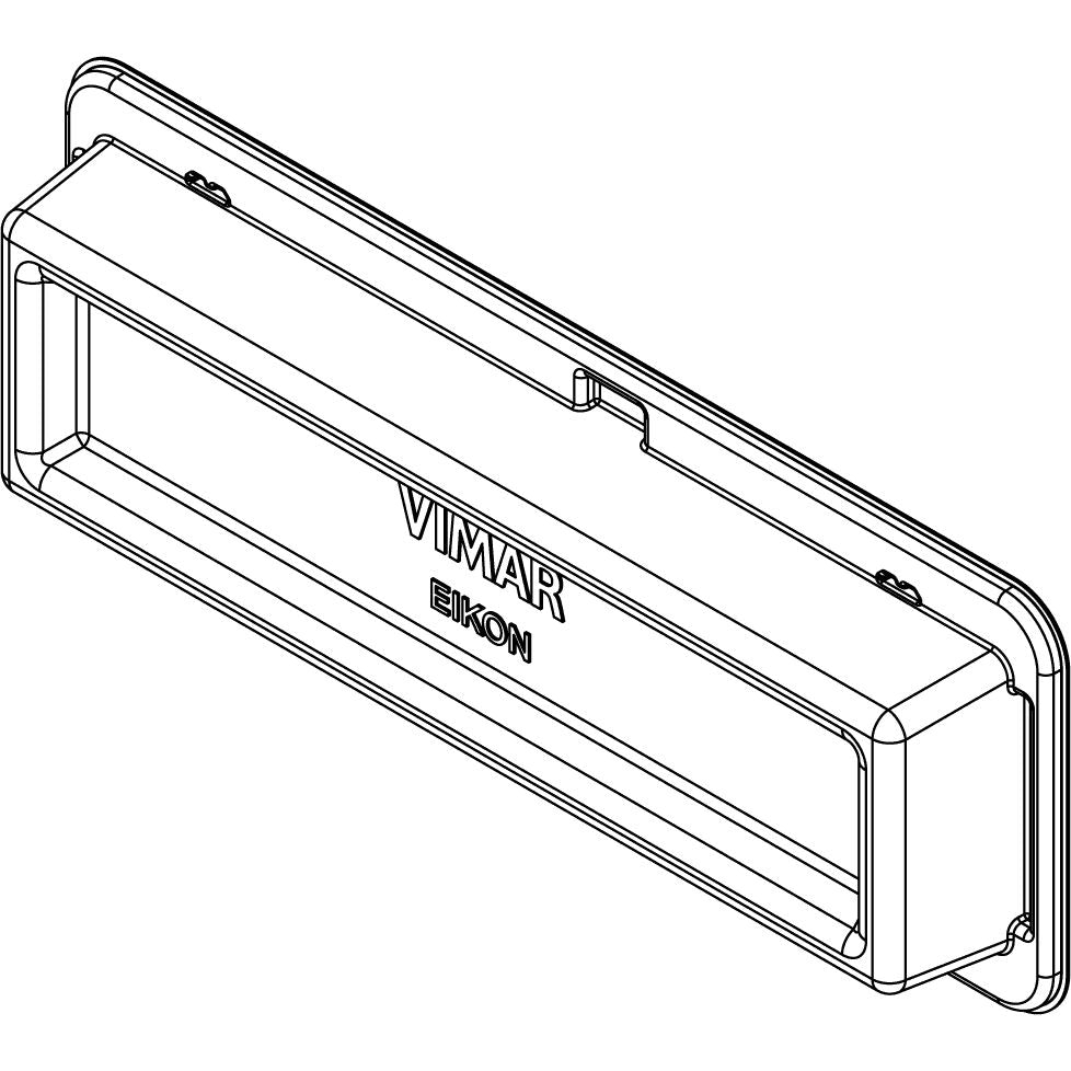 Vimar Eikon Mounting Frame and Protection Cover, 7M — Quality Boat Parts