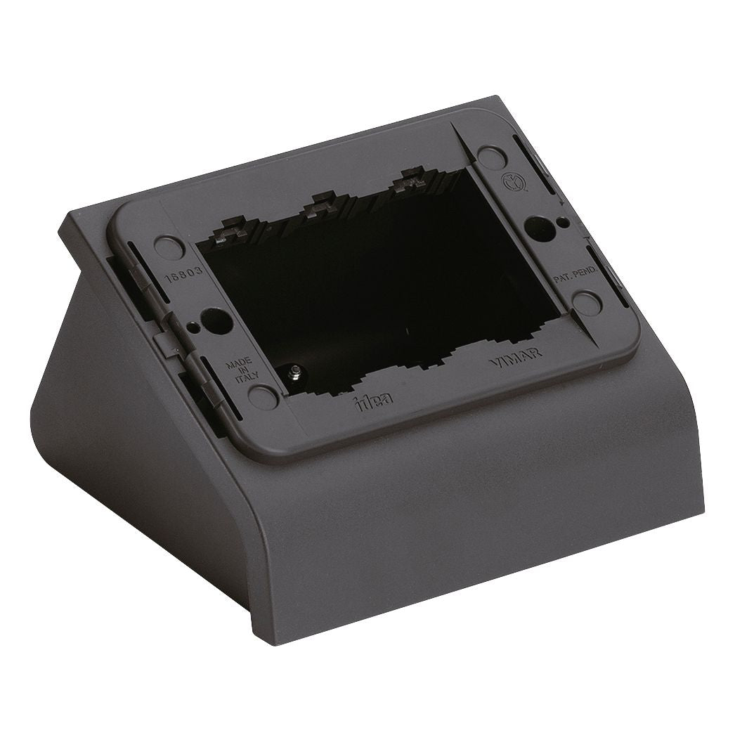 Vimar Idea 3-Module Table Mounting Box, For Classica Cover Plate, IP20 — Quality Boat Parts