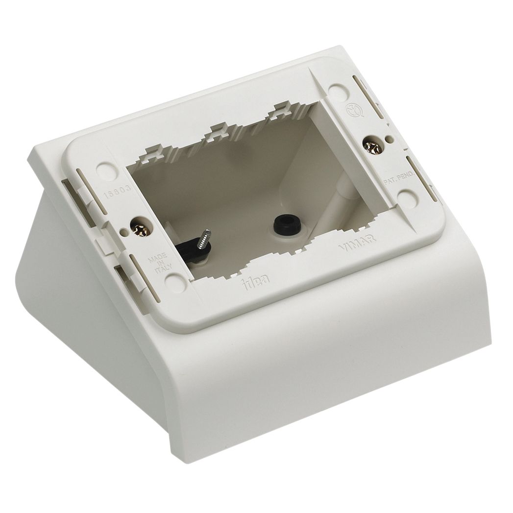 Vimar Idea 3-Module Table Mounting Box, For Classica Cover Plate, IP20 — Quality Boat Parts