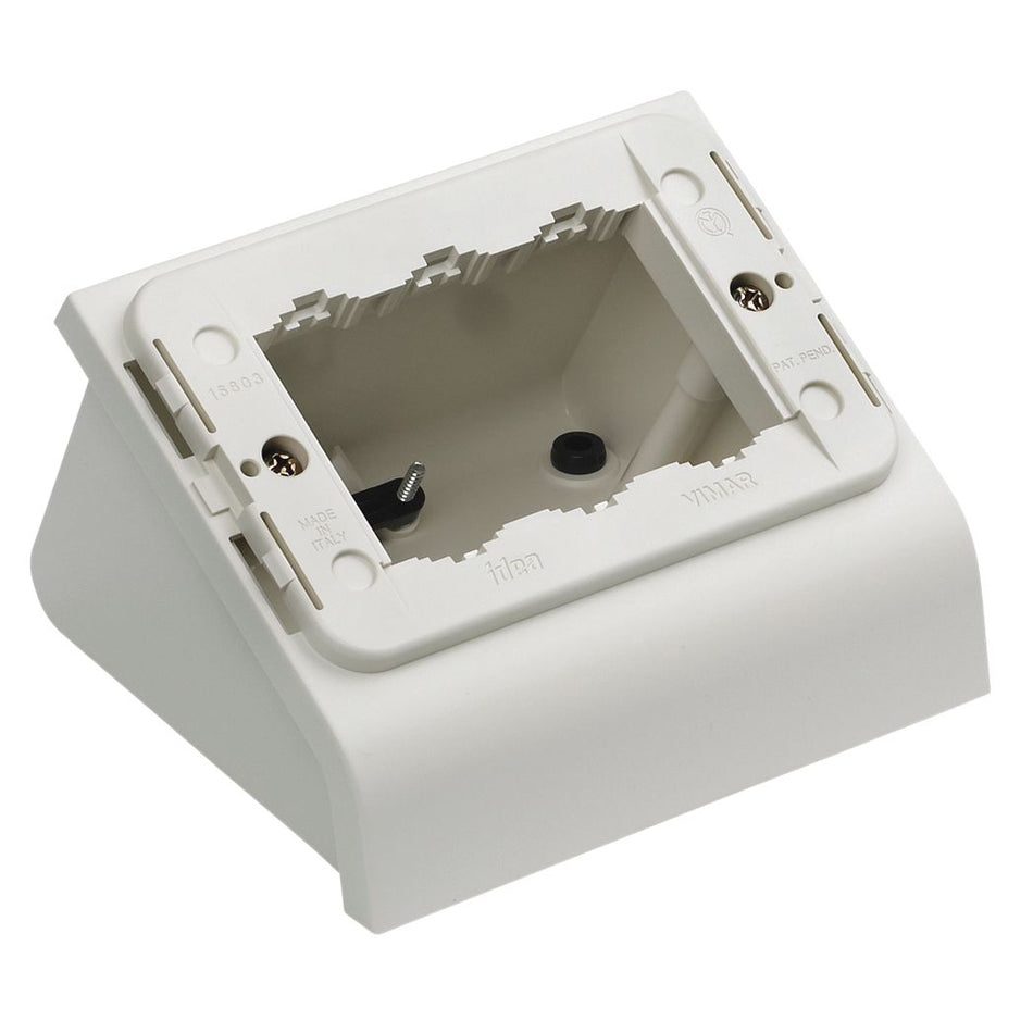 Vimar Idea 3-Module Table Mounting Box, For Classica Cover Plate, IP20 — Quality Boat Parts