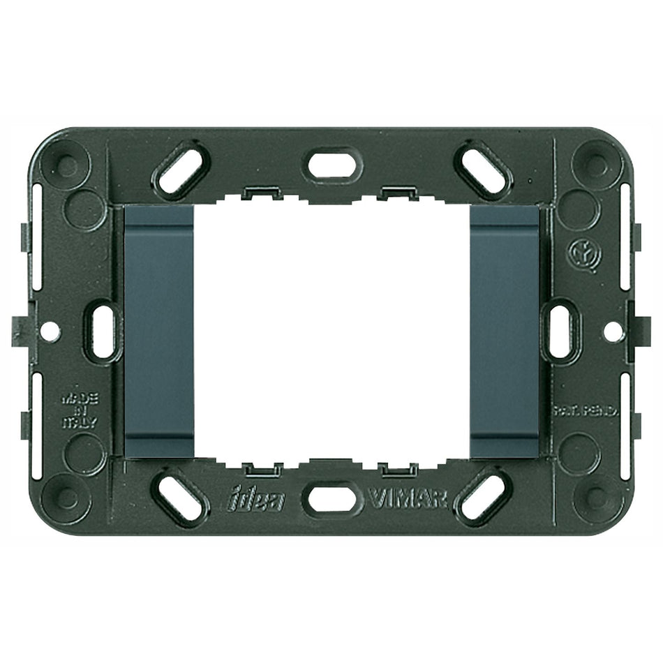 Vimar Idea 2-Module Mounting Frame, For 3-Module Boxes, 60 mm Fixing Centres, Without Screws — Quality Boat Parts