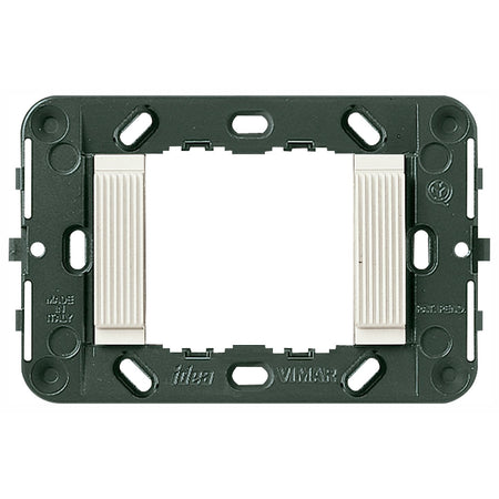 Vimar Idea 2-Module Mounting Frame, For 3-Module Boxes, 60 mm Fixing Centres, Without Screws — Quality Boat Parts