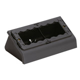 Vimar Idea 6-Module Table Mounting Box, For Classica Cover Plates, Cord-Grip, IP20, Plastic, 121.6 x 110.8 x 77.4 mm — Quality Boat Parts