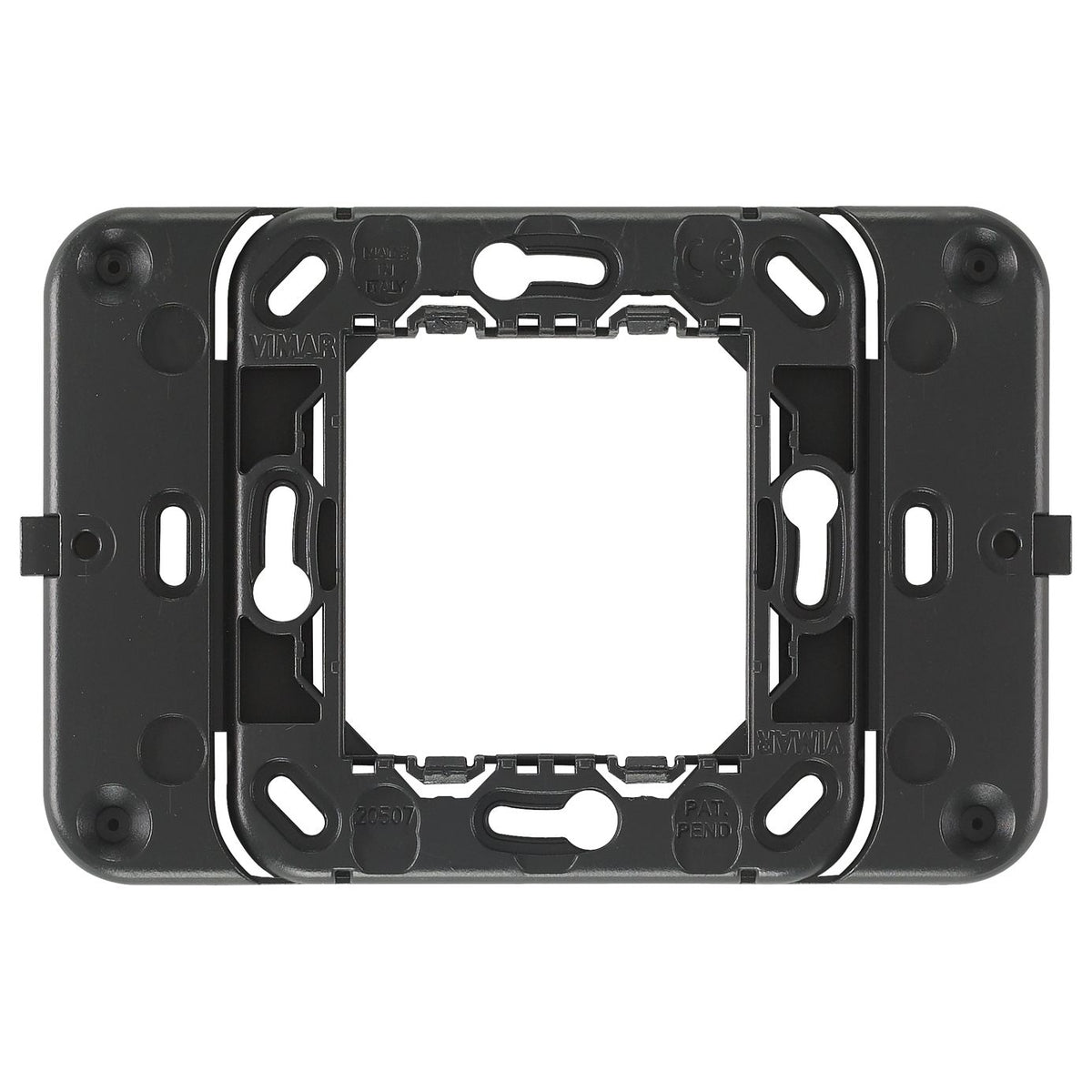 Vimar RF Device Mounting Frame, For Eikon and Plana 2-Module Cover Plates, Surface Mount — Quality Boat Parts