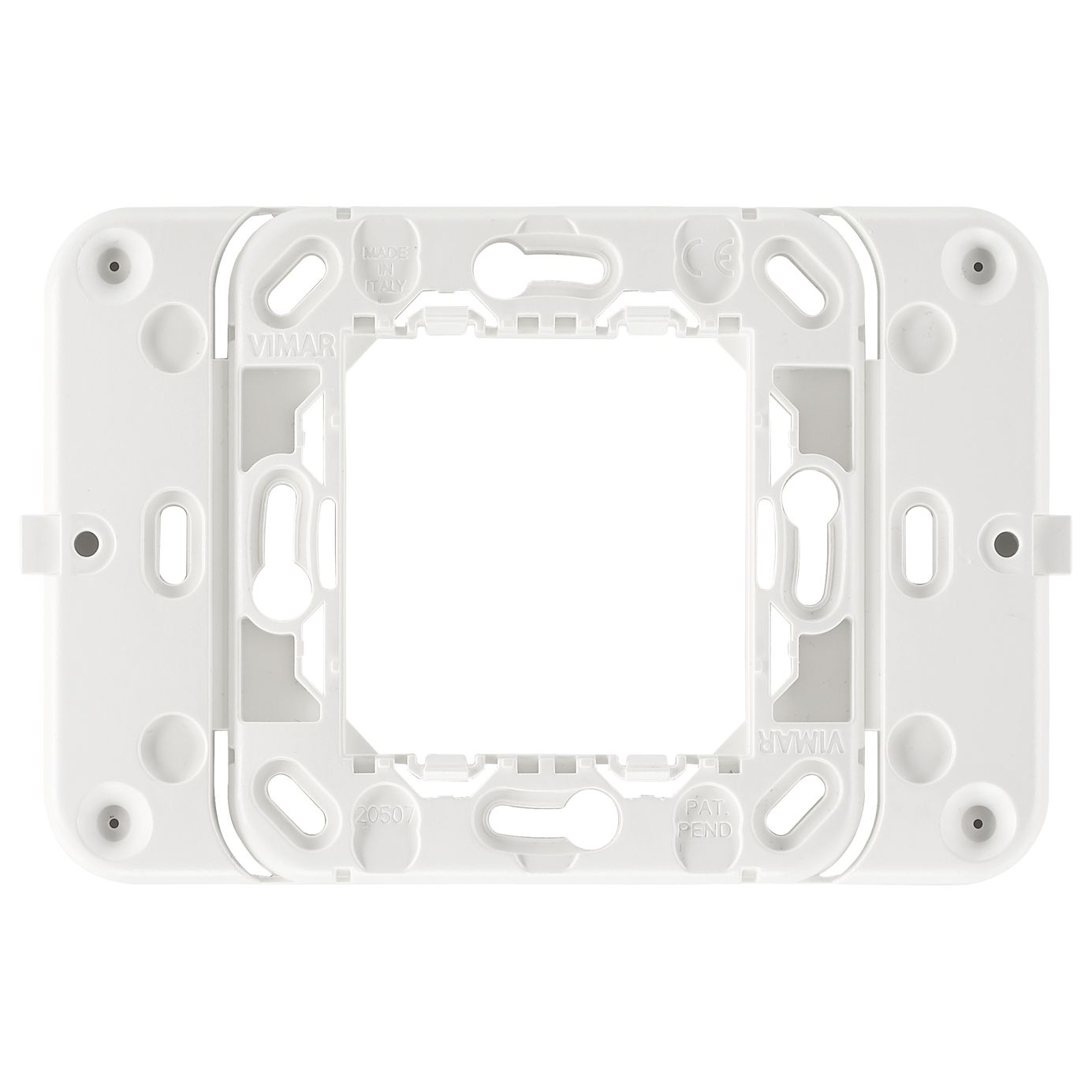 Vimar RF Device Mounting Frame, For Eikon and Plana 2-Module Cover Plates, Surface Mount — Quality Boat Parts