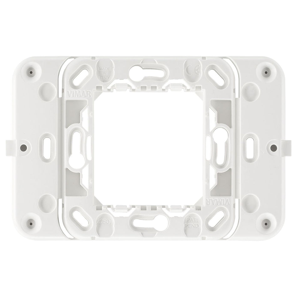 Vimar RF Device Mounting Frame, For Eikon and Plana 2-Module Cover Plates, Surface Mount — Quality Boat Parts