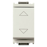 Vimar Idea 2-Way Push Button, 2P 10A 250V, 6 Terminals, Directional Arrows, Central Off, IP40 — Quality Boat Parts