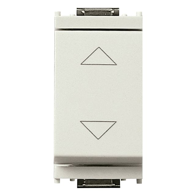 Vimar Idea 2-Way Push Button, 2P 10A 250V, 6 Terminals, Directional Arrows, Central Off, IP40 — Quality Boat Parts