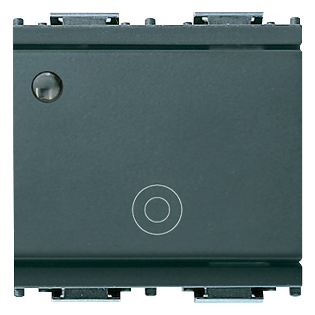 Vimar Idea Push Button, For Signalling Unit, 1P NO, 10A 250V, Luminous, General Symbol — Quality Boat Parts