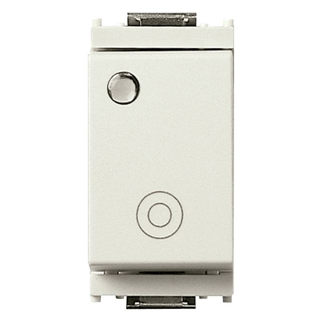 Vimar Idea Push Button, For Signalling Unit, 1P NO, 10A 250V, Luminous, General Symbol — Quality Boat Parts