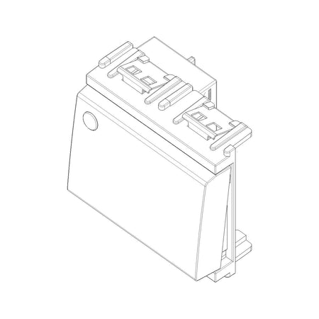 Vimar Idea Push Button, For Signalling Unit, 1P NO, 10A 250V, Luminous, General Symbol — Quality Boat Parts