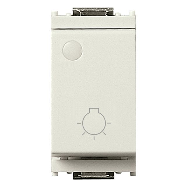 Vimar Idea Push Button, 1P NO, 10A, 250V, IP40, Light Symbol — Quality Boat Parts
