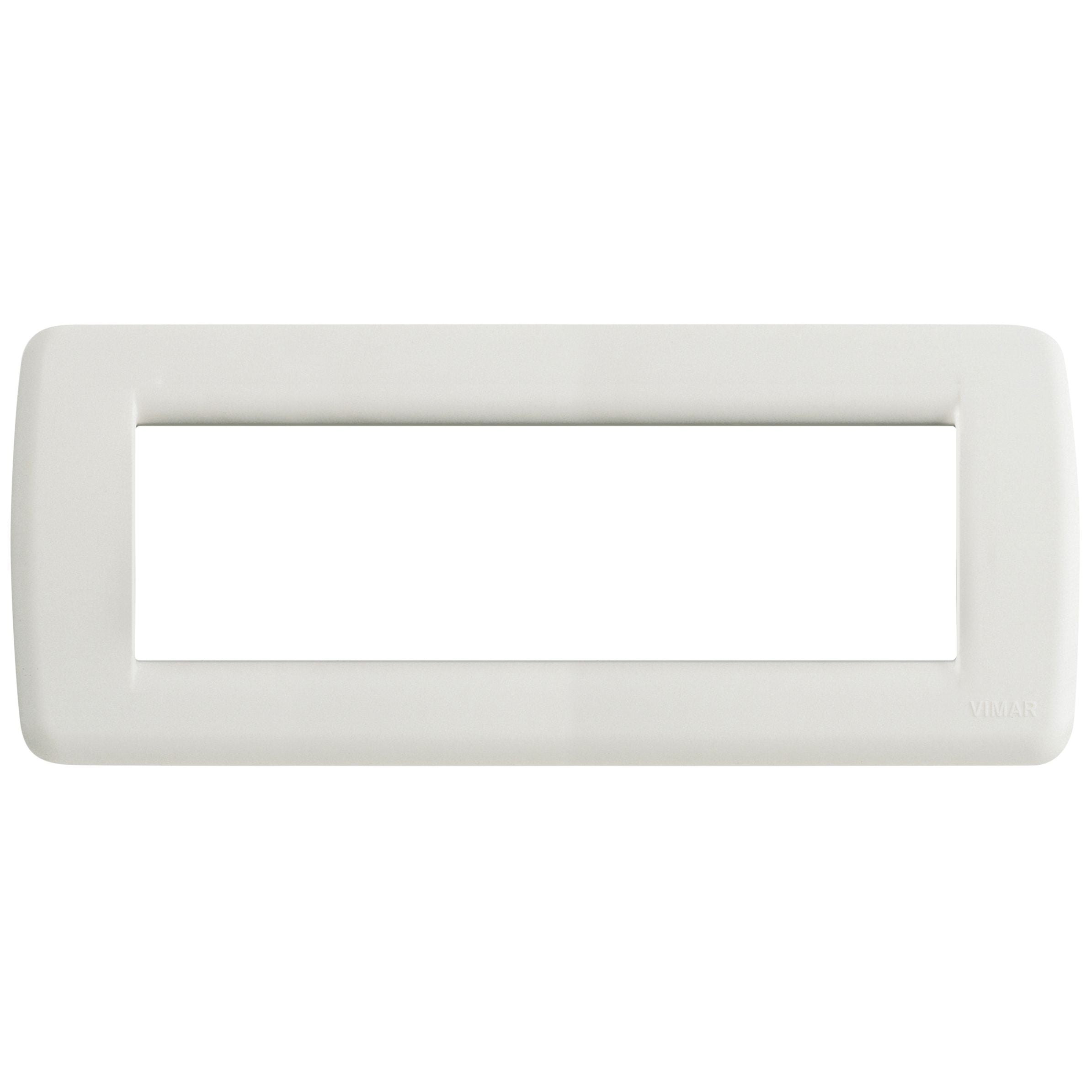 Vimar Idea Rondò 6-Module Cover Plate, Clamp Mounting — Quality Boat Parts