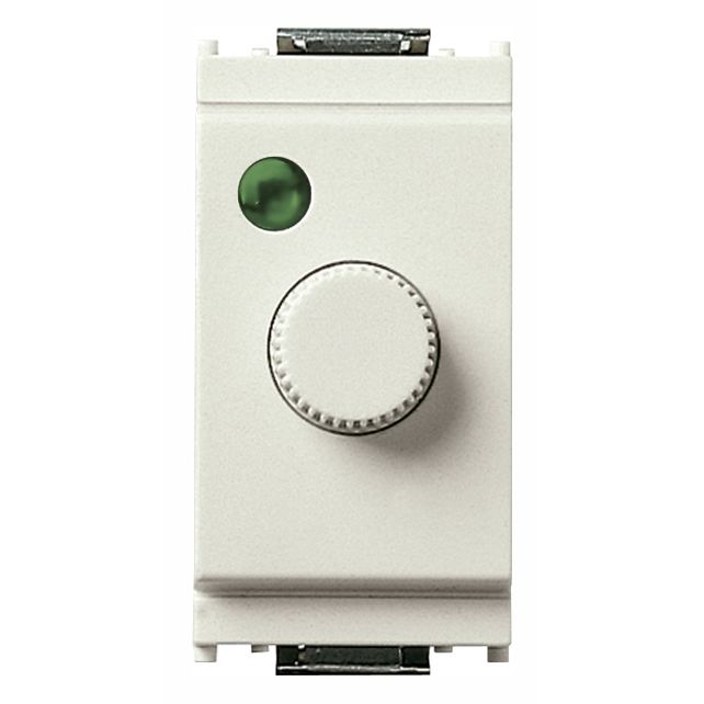 Vimar Idea Rotary Dimmer, 120V 50-60Hz, 30-500W, 30-300VA, IP40 — Quality Boat Parts