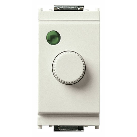 Vimar Idea Rotary Dimmer, 120V 50-60Hz, 30-500W, 30-300VA, IP40 — Quality Boat Parts