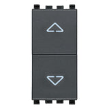 Vimar Eikon 2-Way Switch, 2P 10AX, 250V, 6 Terminals, Central OFF — Quality Boat Parts